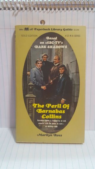 The Peril Of Barnabas Collins By Marilyn Ross 62 - 244