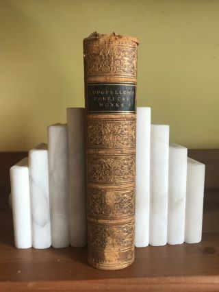 The Poetical Of Henry Wadsworth Longfellow - Leather Binding