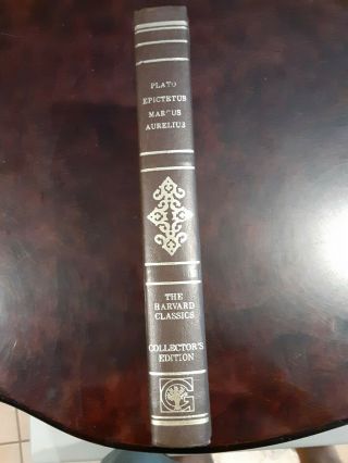 George Long 1980 The Harvard Classics Plato Epictetus Marcus Aurelius Philosophy 2