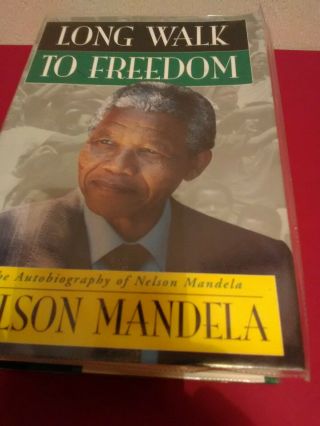 Long Walk To Freedom Nelson Mandela 1994 Hardback Book 1st Edition