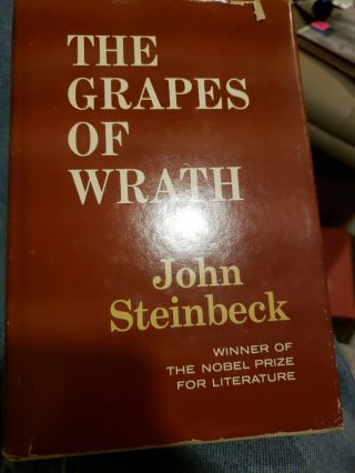 The Grapes Of Wrath By John Steinbeck (first Edition,  Hardcover,  1939)