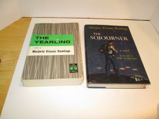 The Sojourner By Marjorie Kinnan Rawlings 1953 Scribners Book Club &the Yearling