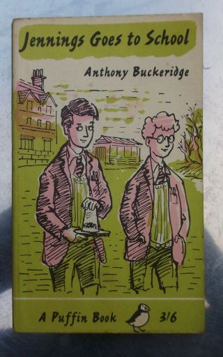 Anthony Buckeridge Jennings Goes To School Puffin 1965 Pb