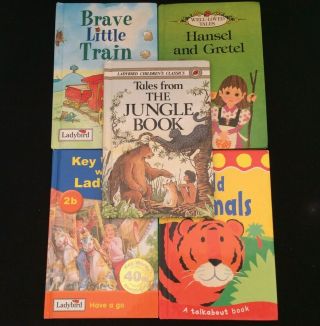 5 Ladybird Books Bundle Vintage Childrens Books Hansel And Gretel And More
