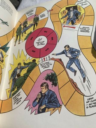 The Six Million Dollar Man Annual 1977 Unclipped Retro 70 ' s TV Shows VGC 3