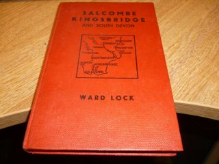 Ward Lock Red Guide Salcombe Knightbridge & South Devon 1960s G.  C.
