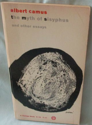 The Myth Of Sisyphus And Other Essays By Albert Camus 1961 Ed.  Paperback