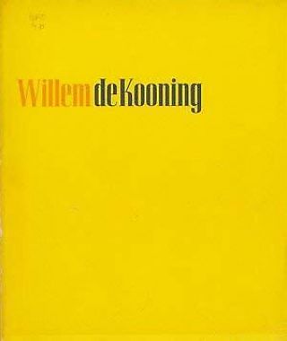 Willem De Kooning Paperback Thomas B.  Hess