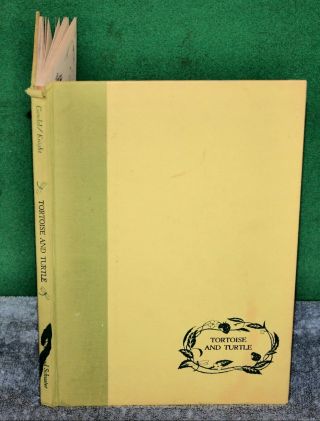 Vintage Children Book - Tortoise And Turtle By Evelyn Gendel 1960 Simon Schuster