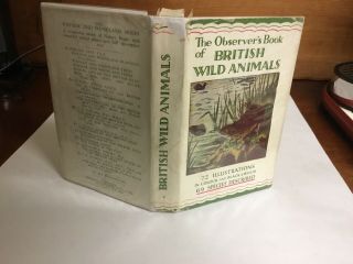 Observers Book Of British Wild Animals 1952;