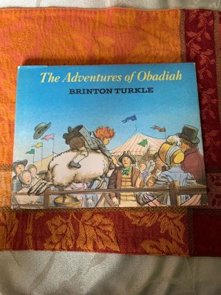 1st Ed 1972 The Adventures Of Obiadiah Hc Dj Turkle