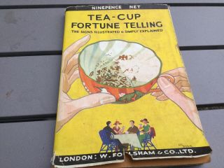Tea Cup Fortune Telling Foulsham Publishing Acceptable Vintage Book