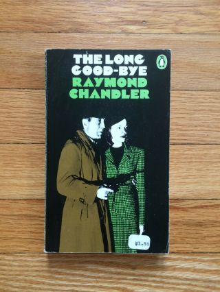 The Long Good - Bye By Raymond Chandler Penguin Crime 1971 Vintage Paperback Noir