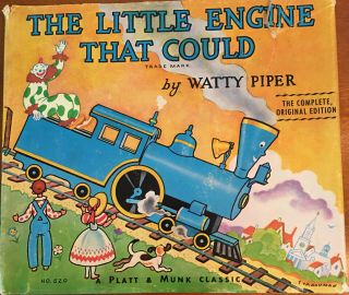 Vintage The Little Engine That Could,  Complete Ed.  No.  520,  Watty Piper