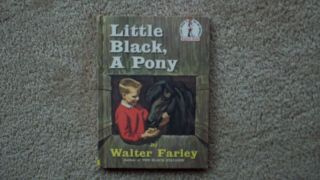 Little Black,  A Pony Vintage Children 