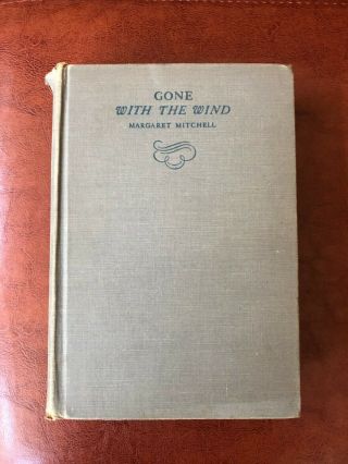 Gone With The Wind,  Margaret Mitchell,  1937 Hardcover In