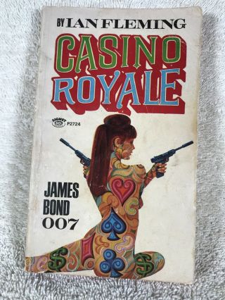 Signet Casino Royale James Bond Vintage Paperback Ian Fleming