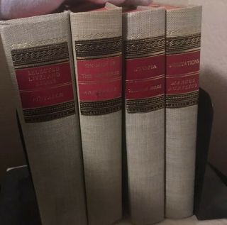 Classic Club 4 Books On Philosophy Mysticism,  Religion,  History Ect,  1940s - 1970s