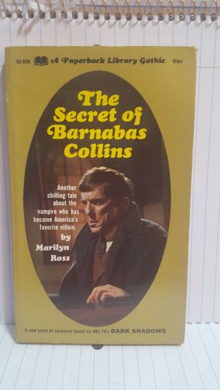 The Secret Of Barnabas Collins By Marilyn Ross