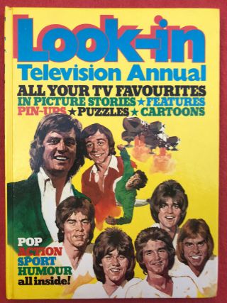 Look - In Annual Vintage Television Hardback Book (1975)