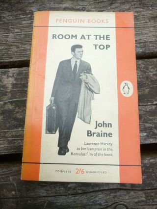 Room At The Top - Vintage Penguin Paperback.  John Braine.  1959