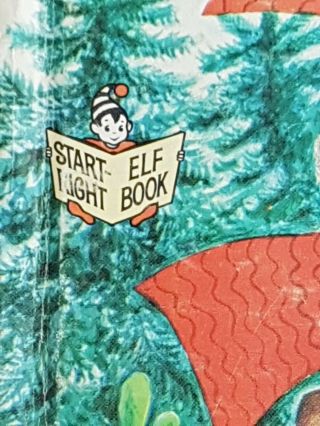 Davy Deer ' s Red Scarf,  Rand McNally Start Right Elf Book VTG Childrens 1966 2