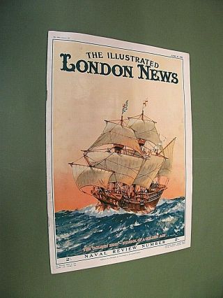 Royal Navy.  Naval Review Issue.  Iln.  Illustrated London News.  1953