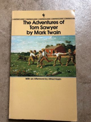The Adventures Of Tom Sawyer Book By Mark Twain,  Soft Cover
