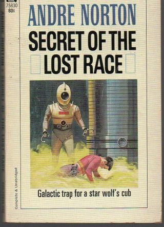 Secret Of The Lost Race By Andre Norton Pb 1959 Ace 75830 S/h