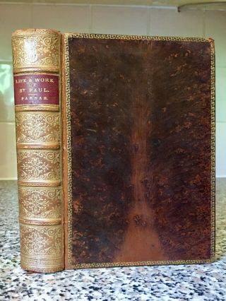 1885 The Life And Work Of St.  Paul By Frederic W.  Farrar - Popular Edition