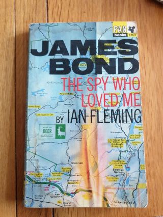 The Spy Who Loved Me By Ian Fleming - James Bond 007 - 1st Edition Pan Books