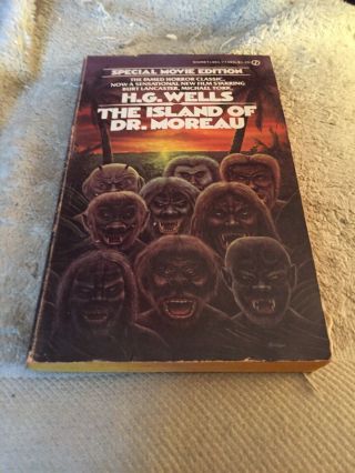 The Island Of Dr.  Moreau Pb 1977 Special Movie Edition Signet