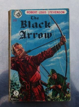 Robert Louis Stevenson The Black Arrow Scottie Books 1956 Pb