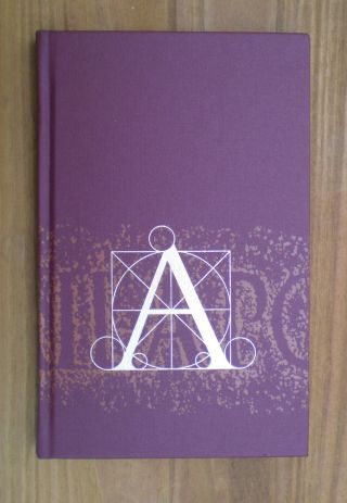 (folio Society) A Is For Ox - A Short History Of The Alphabet By Lyn Davies