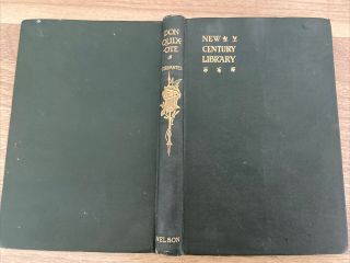 The Adventures Of Don Quixote Of La Mancha Cervantes 1902 Century Library