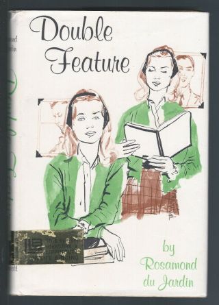 Double Feature (pam & Penny) Rosamond Du Jardin 1953 Hardcover W/ Jacket