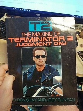 The Making Of Terminator 2 Judgement Day Don Shay Jody Duncan 1991 Titan Paperba