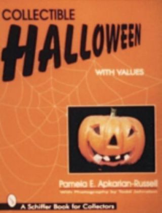 Collectible Halloween With Values Schiffer Book For Collectors In Like Cond.