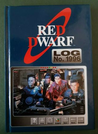 Red Dwarf Log 1995 Book Collectable Ex.  Cond.  Tv Sci - Fi Comedy Lister Rimmer