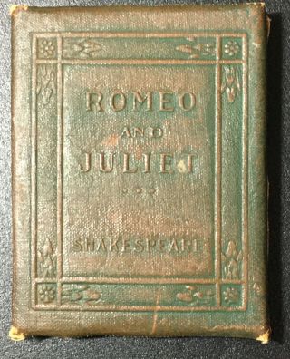 Little Leather Library Romeo And Juliet By William Shakespeare
