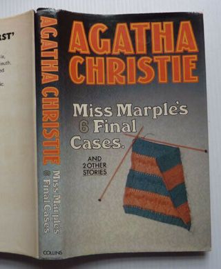 Agatha Christie,  Miss Marple`s 6 Final Cases,  1979 First Edition