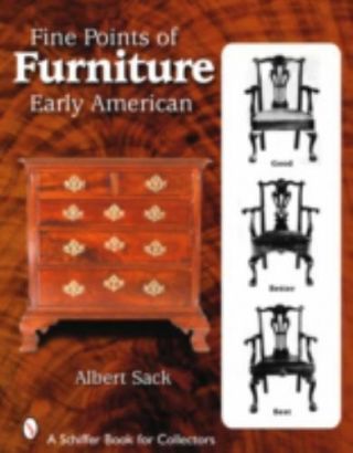 Fine Points Of Furniture : Early American By Albert Sack