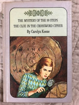 Nancy Drew Dbl Stories 43 Mystery Of 99 Steps 44 The Clue In Crossword Cipher