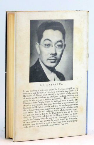 S I Hayakawa 1st Ed 1941 Language In Action A Guide to Accurate Thinking HC w/DJ 2