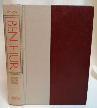 Book - Ben Hur A Tale Of Christ By Lew Wallace Hardback Nelson Doubleday