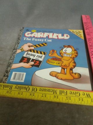 Garfield The Fussy Cat Vintage 1980 