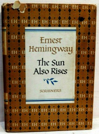 Ernest Hemingway: The Sun Also Rises.  1954 Hc/dj.