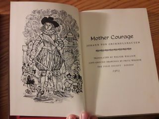 Johann Von Grimmelshausen,  Mother Courage,  Folio Society 1965 3