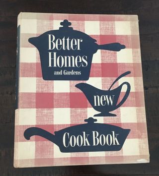 Vintage Better Homes And Garden Cookbook 1953 First Edition - 2nd Printing