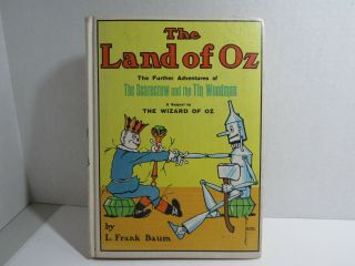 The Land Of Oz Further Adventures Of The Scarecrow & The Tin Woodman Hb Book